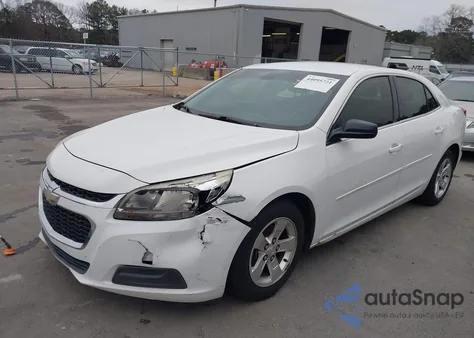 2015 Chevrolet Malibu Ls из США, поврежденный, VIN 1G11B5SL1FF226601